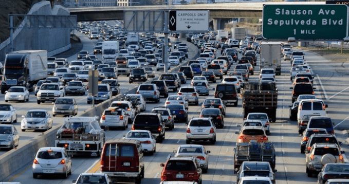 Traffic congestions in a highway, which makes people lose valuable hours of their precious time