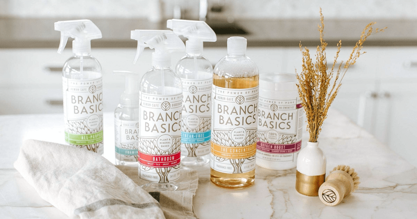 Branch Basics' starter kit - a kit of eco-friendly and sustainable cleaning supplies